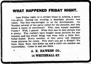 A.K. Hawkes adv.1906