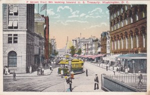 B.S. Reynolds Wash DC F St from 9th c1910