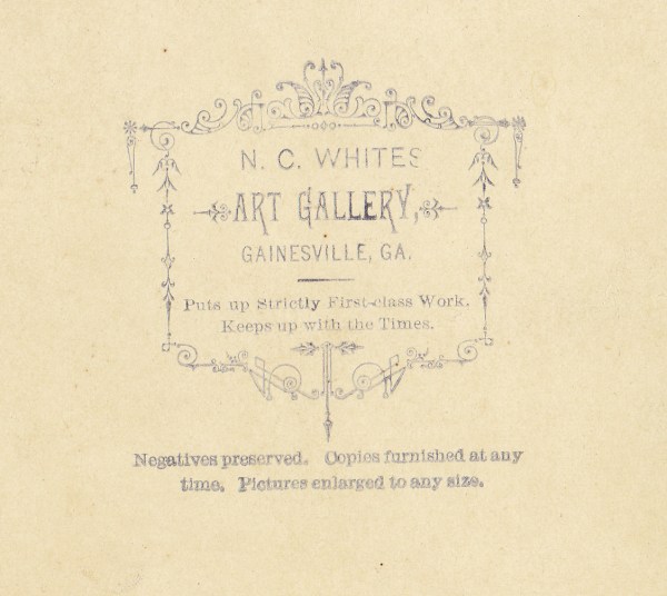 White, N.C. cabWomanWhiteDress back