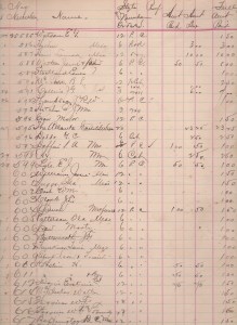 White, N.C jr. photographer ledger