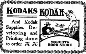 Marietta Book Store adv. 1906