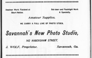 Wolf, J. Savannah CD1898p27back