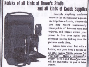 Advertisement detail, Tifton Gazette, Sept. 10, 1909 p. 26