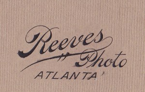 Reeves c1915 mark detail