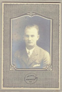 Allan McNeill, portrait by Hearn, Americus GA, ca. 1923; courtesy Glenda Hodges