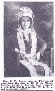 Mrs. G. P. Goston, 1919 portrait by R. E. Hearn, Macon GA