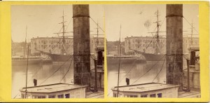 Coonley Ships at Wharf Savannah 600