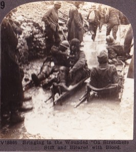 Keystone View Co. stereo WWI c1918 detail