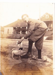 Atlanta snapshot young man, pup c1914