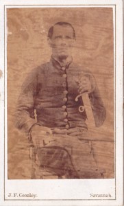 Coonley, J.F., Savannah cdv Henry L. Foy