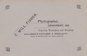 Fisher, C.W. DemorestGirlCabBack