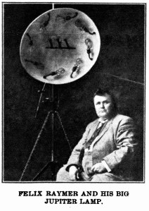 Jupiter Lamp article Felix Raymer1909